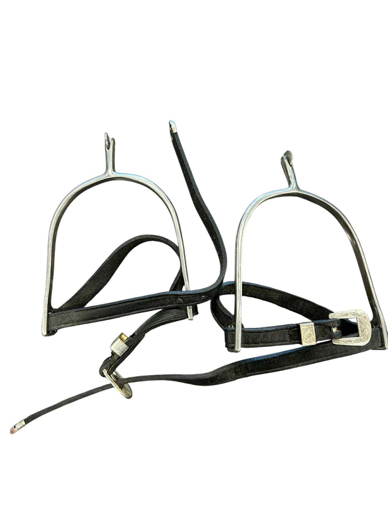 Spurs with Straps and Rollers - 1" - USED