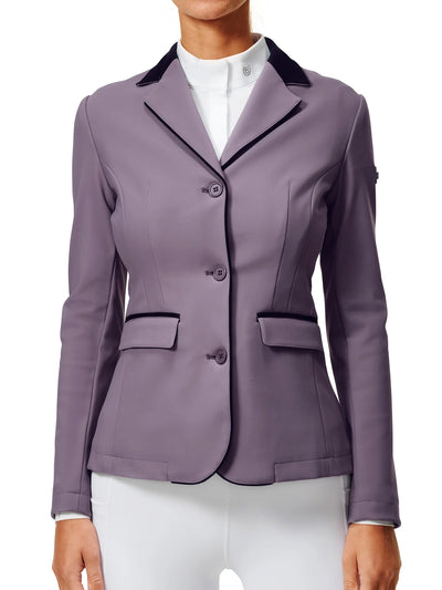 Equestrian Stockholm Classic Show Jacket - Dark Violet