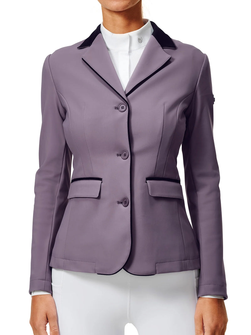 Equestrian Stockholm Classic Show Jacket - Dark Violet