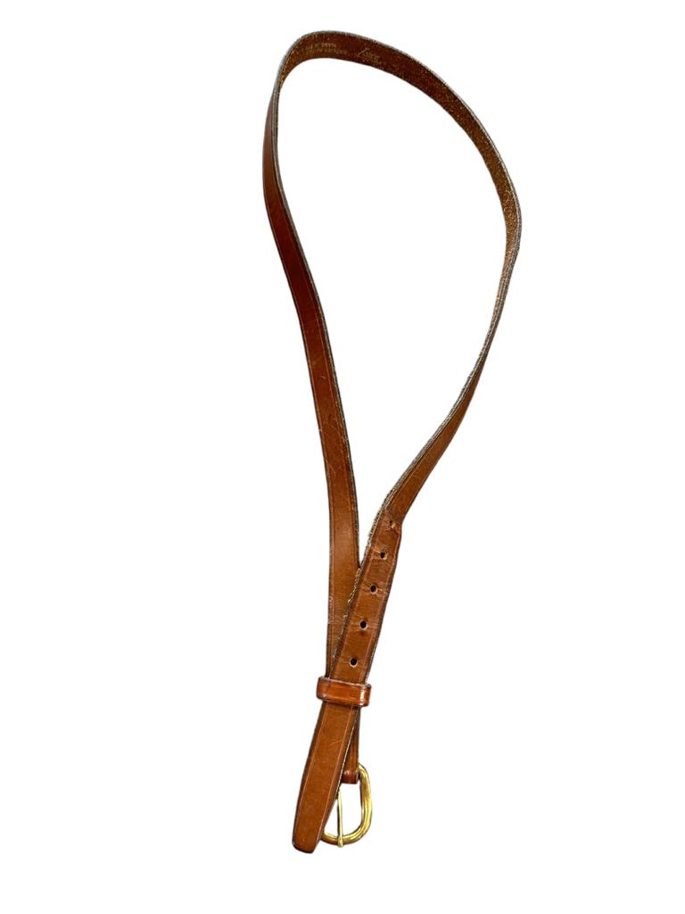 Tory Leather Belt - Oakbark - 36 - USED