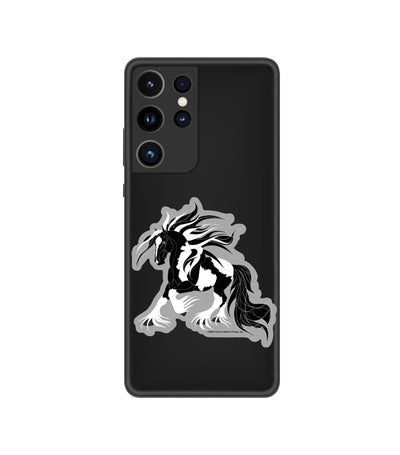 3" Tumbler Horse Sticker / Gypsy Vanner Horse / WATERPROOF