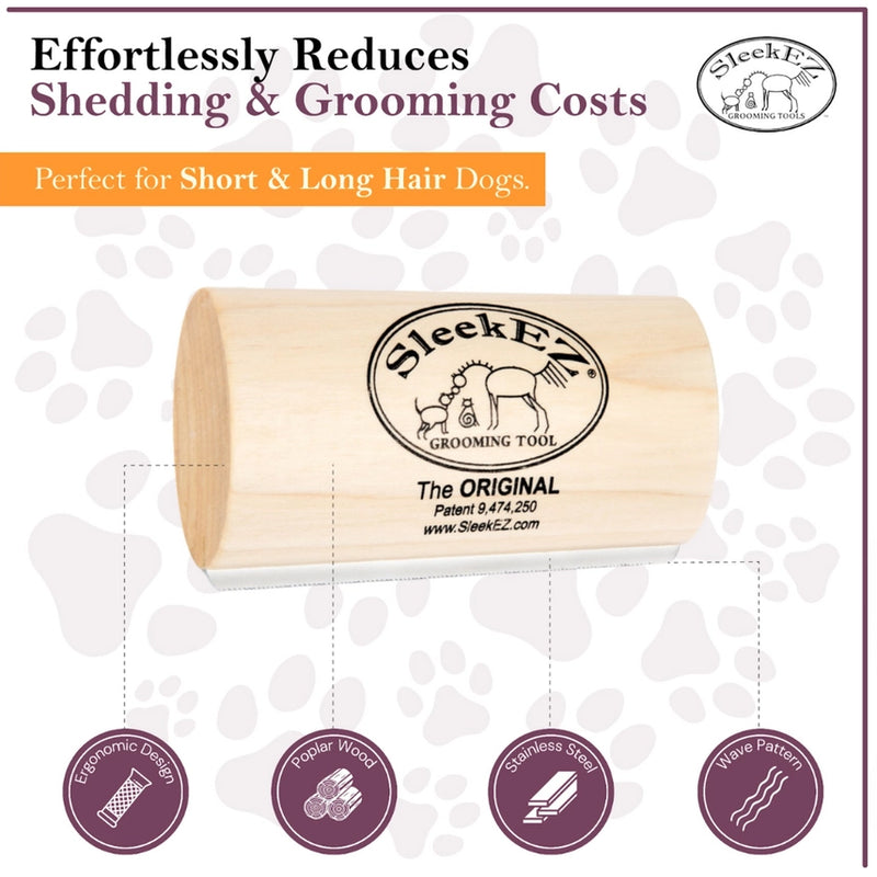 SleekEZ® Horse Brush For Shedding and Grooming