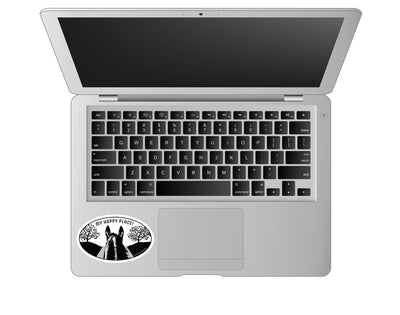 3" Tumbler Horse Sticker / Happy Place Trail  / WATERPROOF