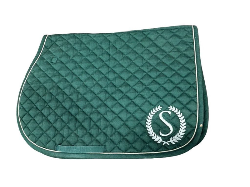 Dover Saddle Pad - Close Contact - Green - USED