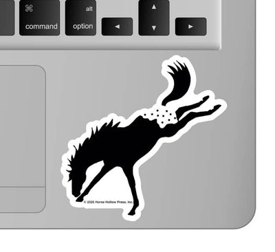 3" Tumbler Horse Sticker / Bucking Appaloosa / WATERPROOF
