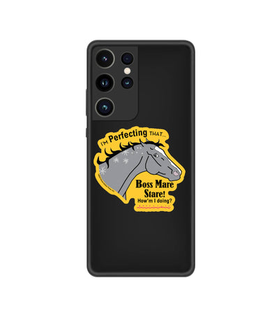 3" Tumbler Horse Sticker / Boss Mare Stare / WATERPROOF