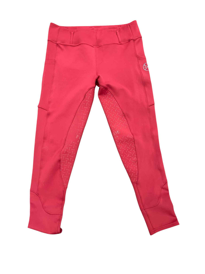 Free Ride Equestrian Winter FS Tights - Red - XXL - USED
