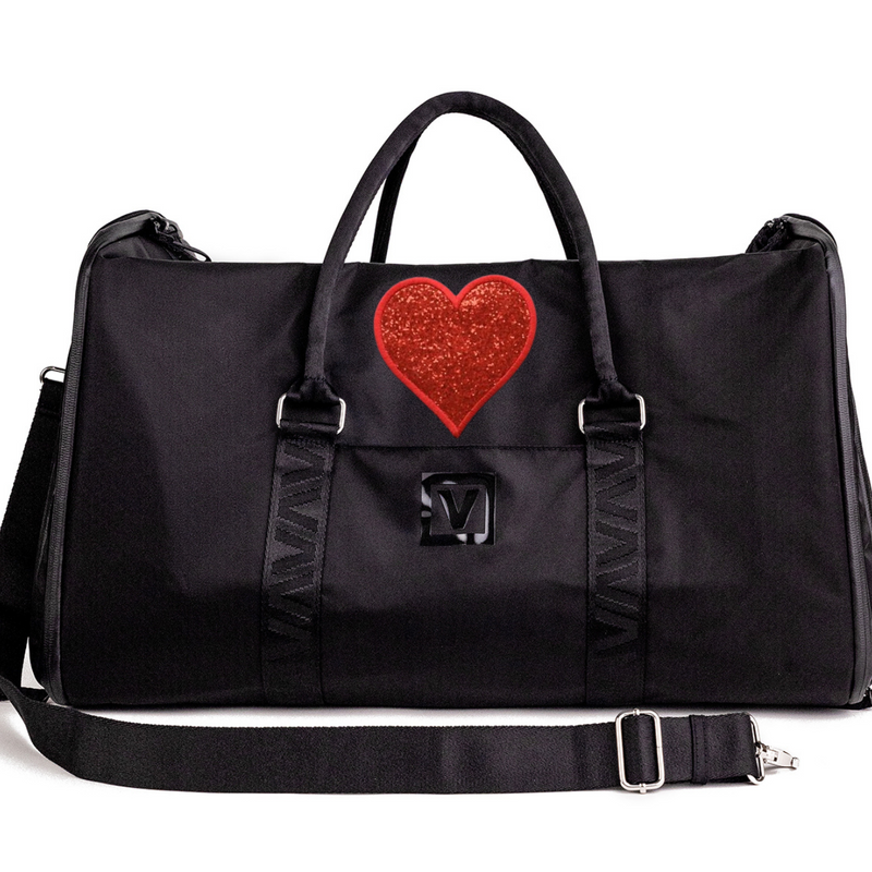Novelty Garment Duffle - "Heart"