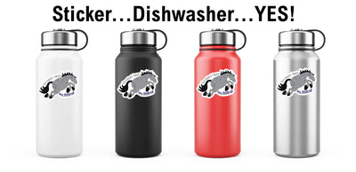 3" Tumbler Horse Sticker / Instant Happy / WATERPROOF