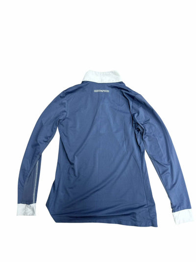 Romfh Show Shirt - Periwinkle/White- Approx Ladies S - USED