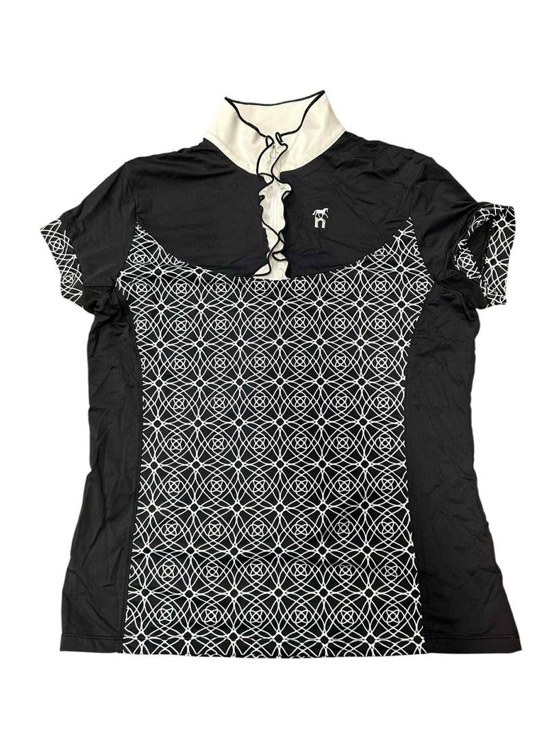 Novella Show Shirt - Black/white - M - USED