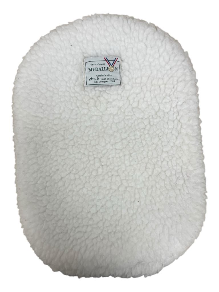 Toklat Medallion Pommel Pad - White - Approx 14 x 10" - USED