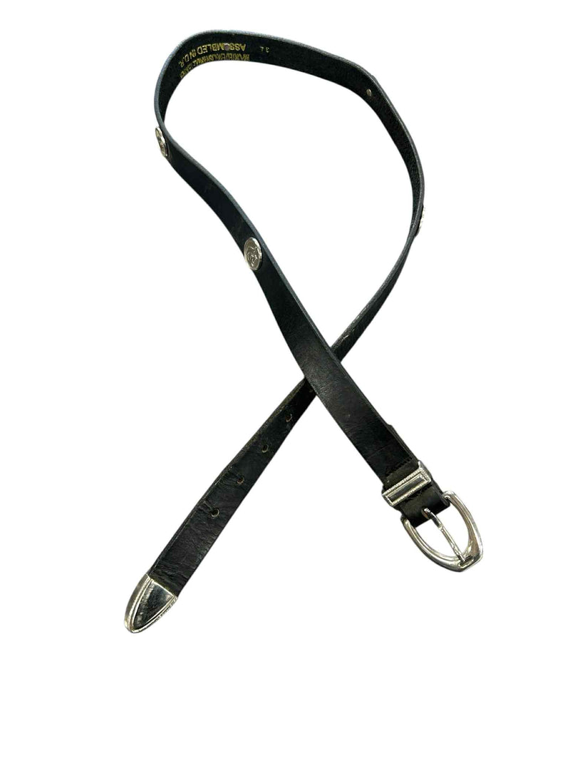 Unbranded Leather Belt - Black - 34 - USED