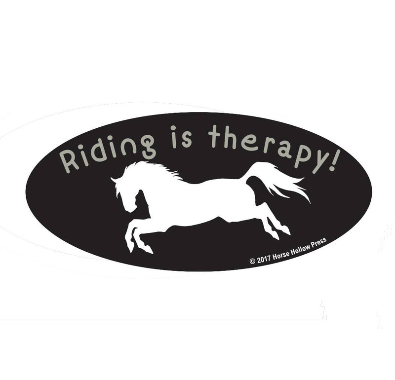 Horse Laptop, Cell Phone & Helmet Sticker / Riding Therapy