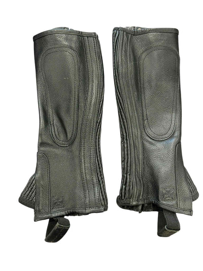 Perri's Half Chaps - Black - Kids L - USED