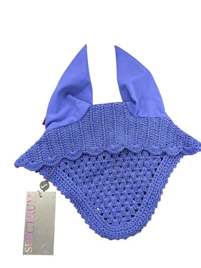 LeMieux Spectrum Satin Fly Hood **NWT** - Medium - Bluebell - USED