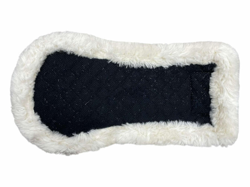 Tapestry Monoflap Comfort Girth W/ Cover - Black - 24 - USED