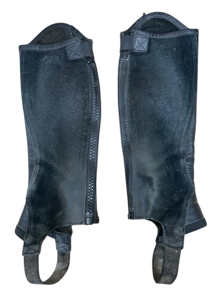 Ariat Concord Half Chaps - Black - XXS - USED