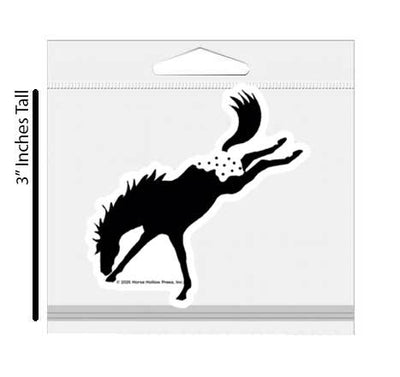 3" Tumbler Horse Sticker / Bucking Appaloosa / WATERPROOF