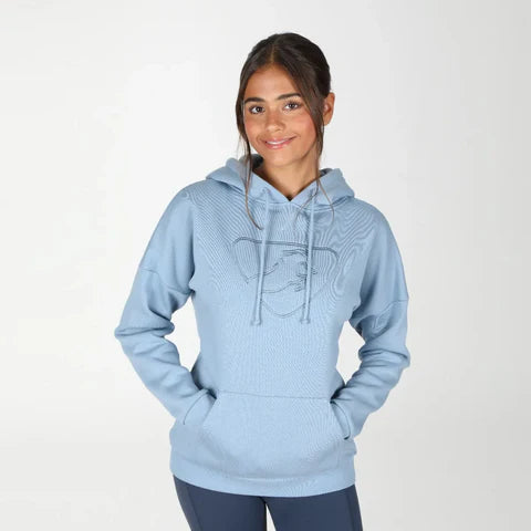 Aubrion Serene Hoodie - Light Blue - L **NWT** - USED