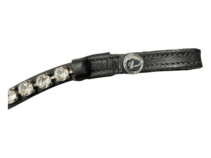 Lumiere Snap Browband *NWT* - Black/Silver - XF - USED