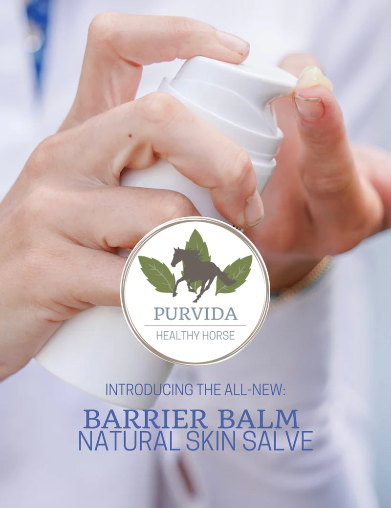 Purvida Healthy Horse Barrier Balm - Natural Skin Salve for Horses