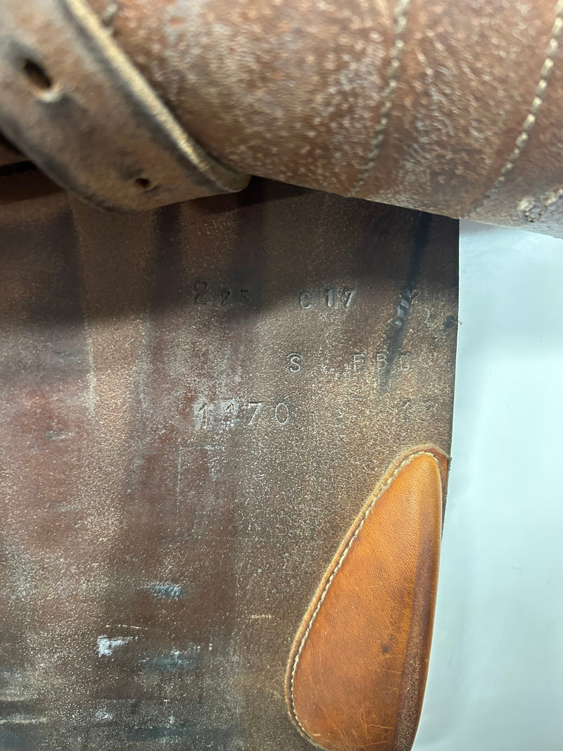 2013 Butet Deep Seat CC Saddle - 17" Seat/5" Tree - USED