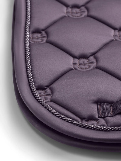 Equestrian Stockholm Saddle Pad - Dark Violet