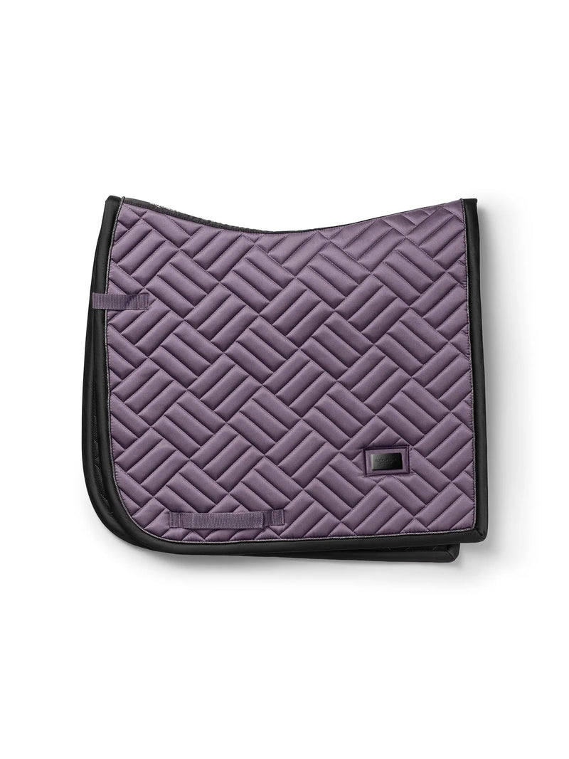Equestrian Stockholm Modern Saddle Pad - Dark Violet