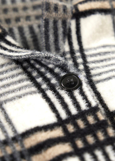 EQL Plaid Sweater Jacket