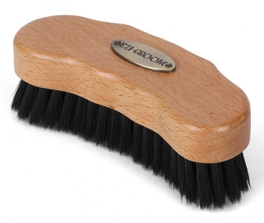 Wooden Ezi-Groom Premium Face Brush