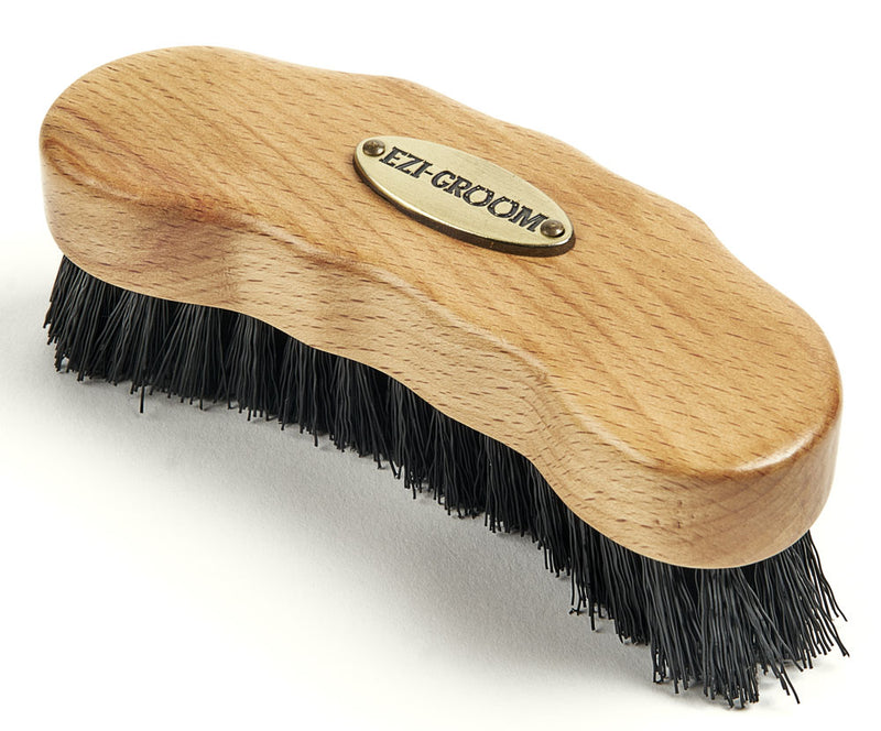 Wooden Ezi-Groom Premium Hoof Brush