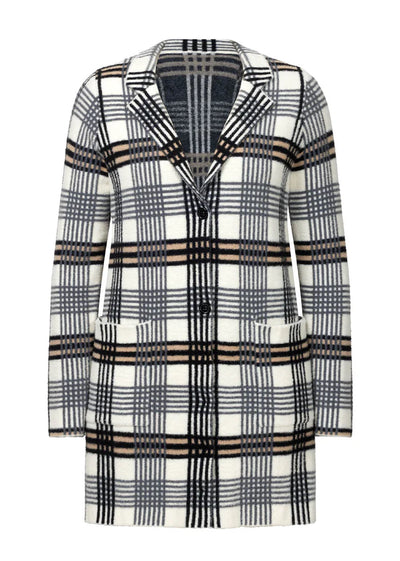 EQL Plaid Sweater Jacket