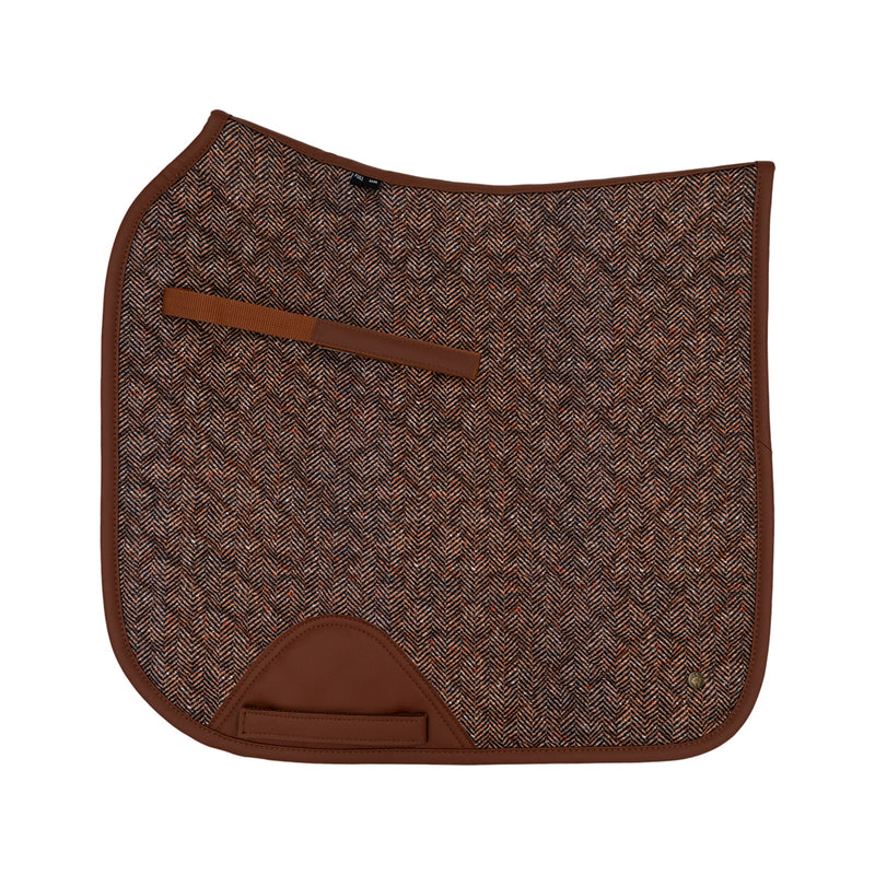 Dressage Pad, Herringbone & Cognac