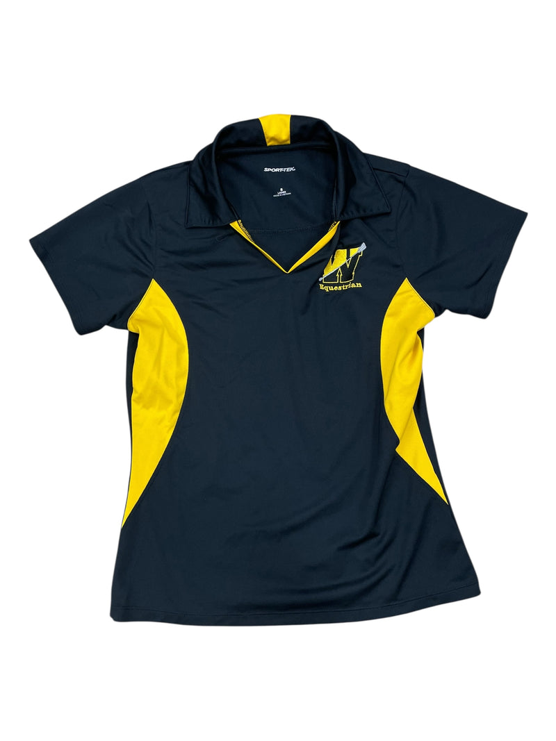 Wooster SS Polo - Black/Yellow - S - USED