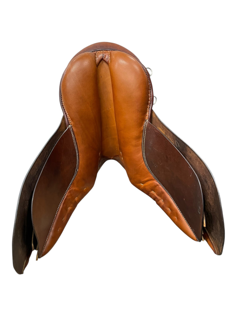 Stubben Tristan AP Saddle - Brown - 16.5" / 32cm Tree - USED