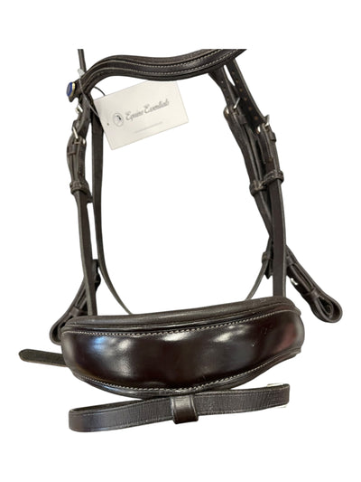 PS Of Sweden Flying Change Bridle - Brown - 3 (H/S) - USED