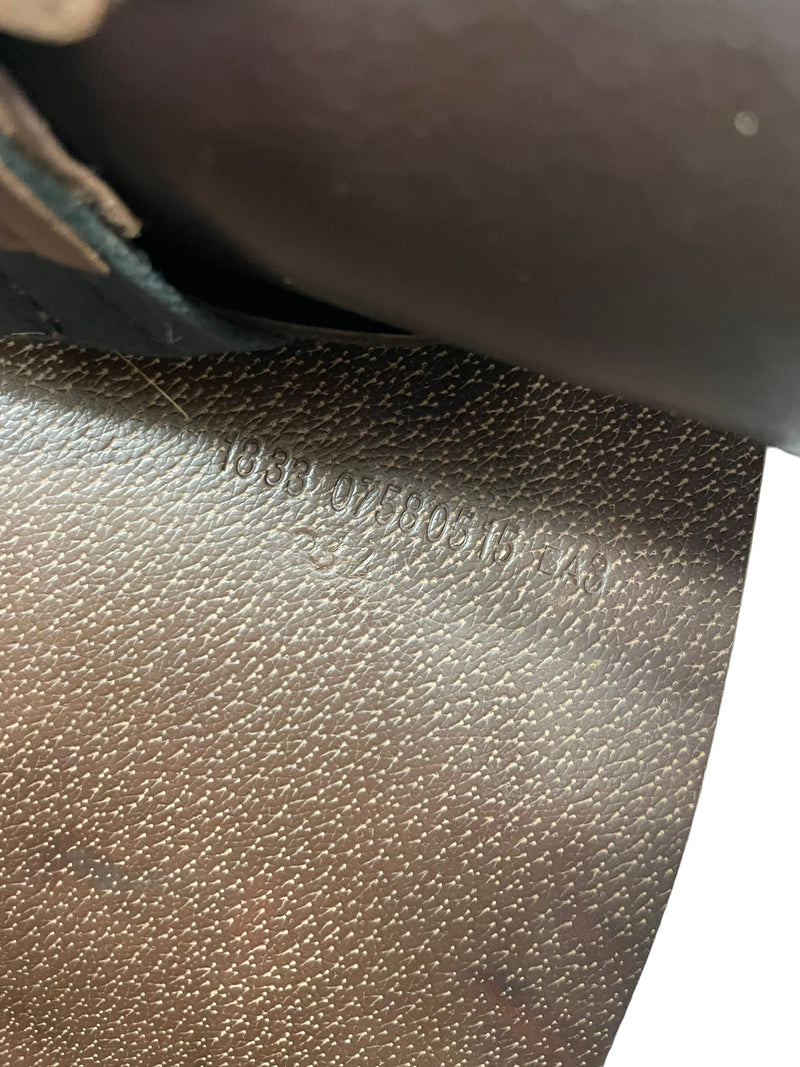 Prestige Roma Jump Saddle - 18" seat/33cm Tree - Tobacco - USED