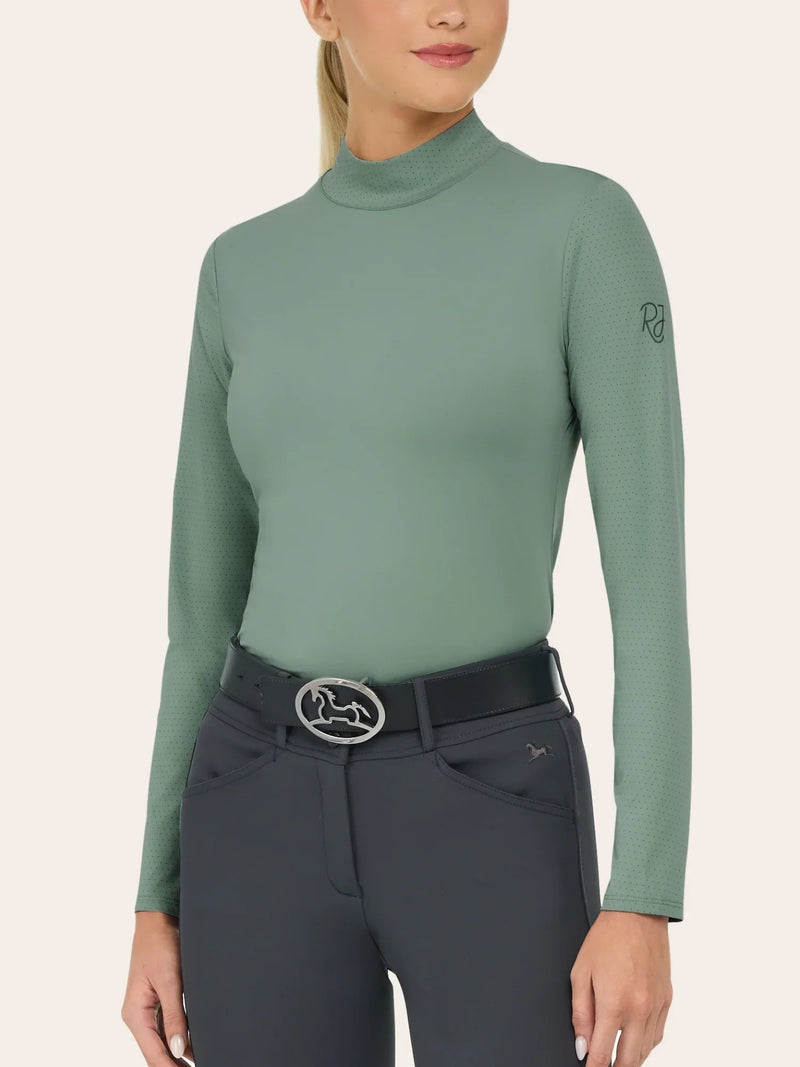 RJ CLASSICS Jemma Top - Iceberg Green - XL **STAIN ON BACK**