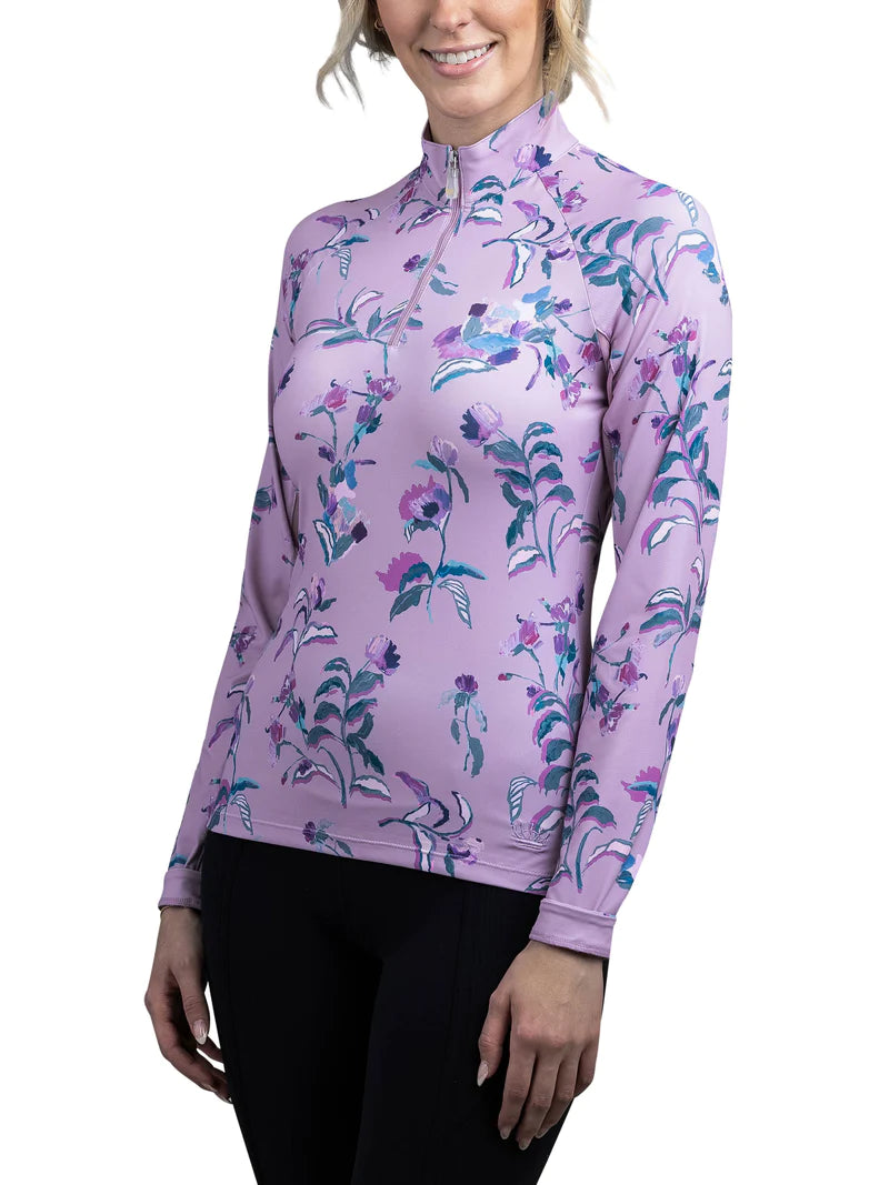 Kastel LS Lilac Fleur Print