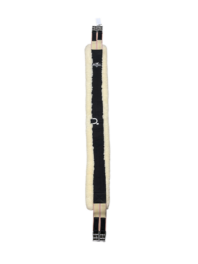 Professional's Choice Girth - White/Black fuzzy -56" - USED