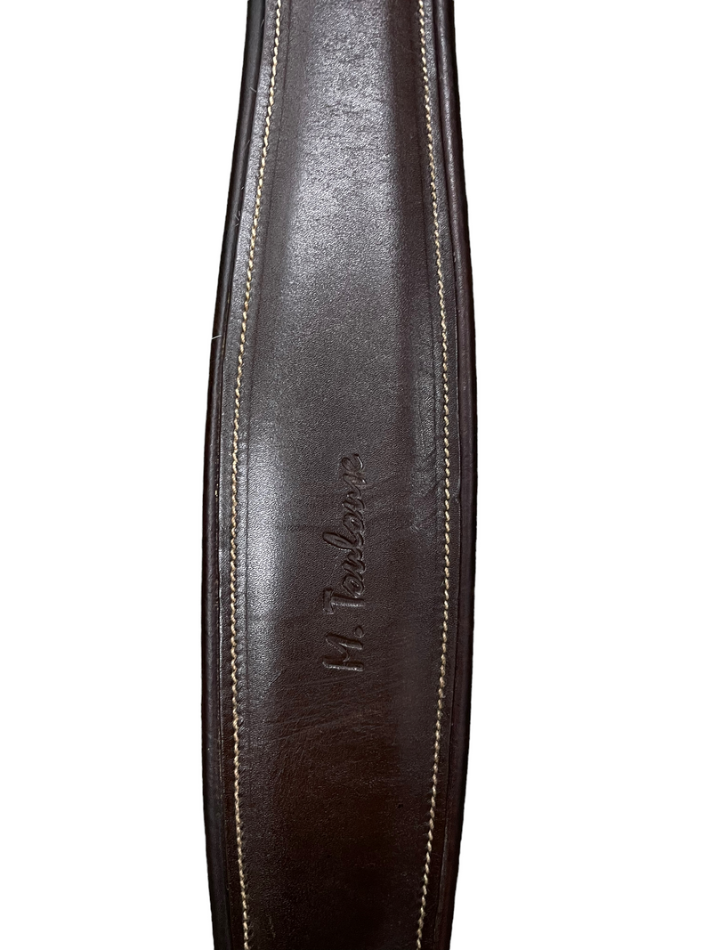 M. Toulouse Leather Girth - Brown 52" - USED