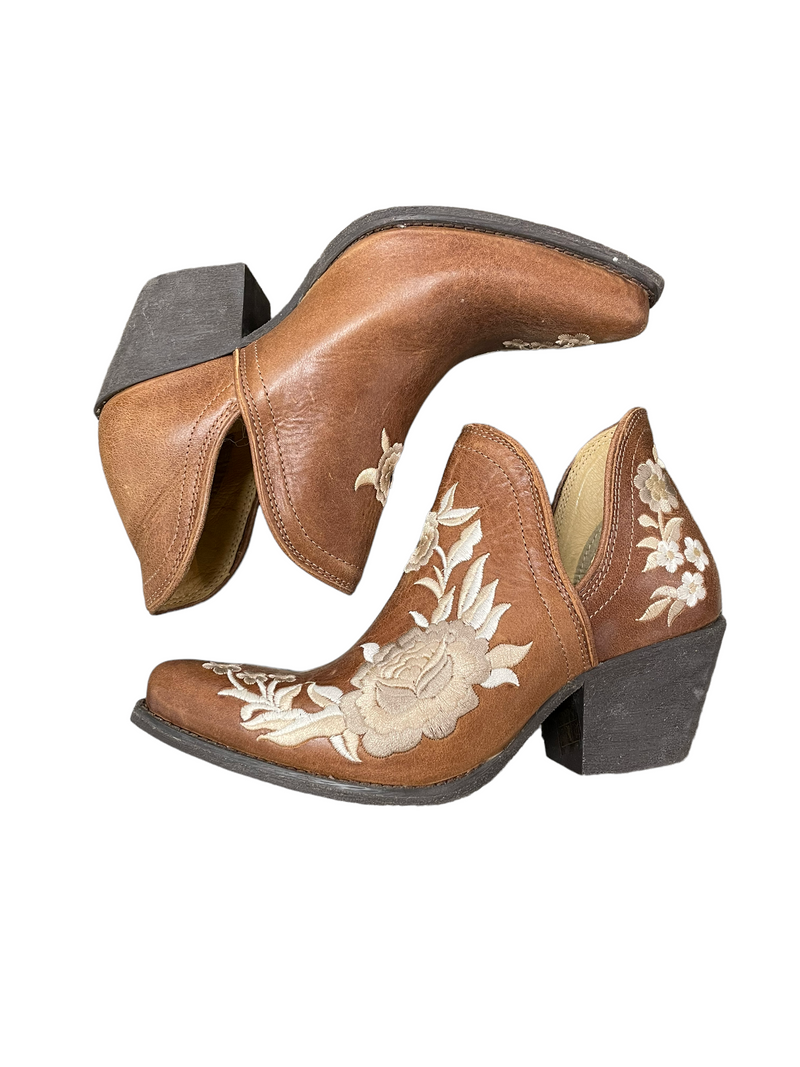 Ariat Encore Rose Booties - Texan Tan - 8.5B - USED