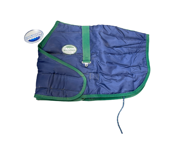 Weatherbeeta Foal Blanket - Navy/Green 28"-42" - USED