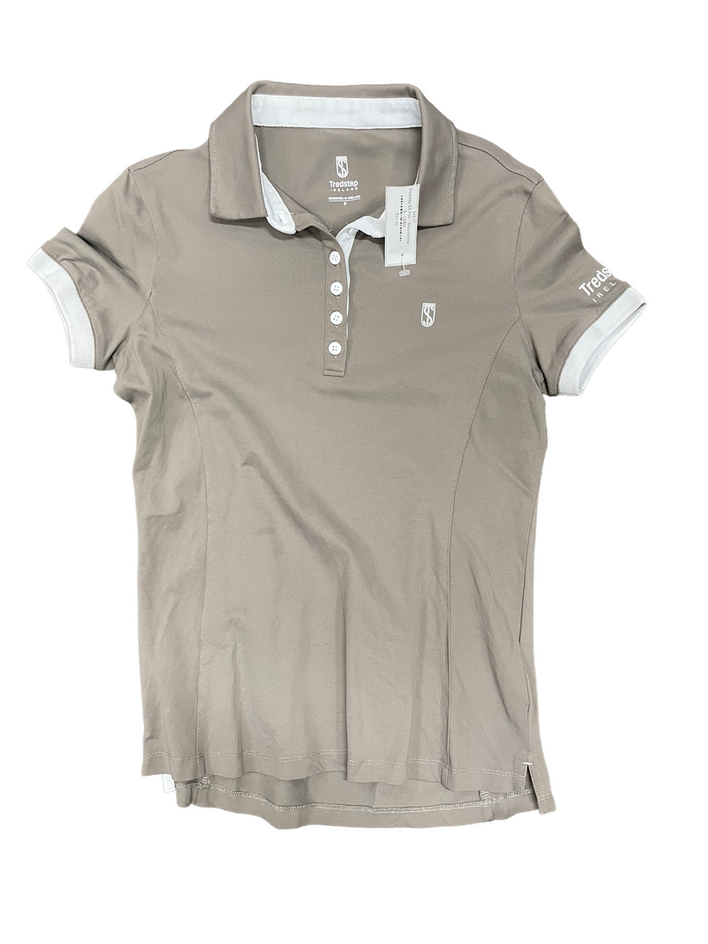 Tredstep SS Polo - Brown/White - S - USED