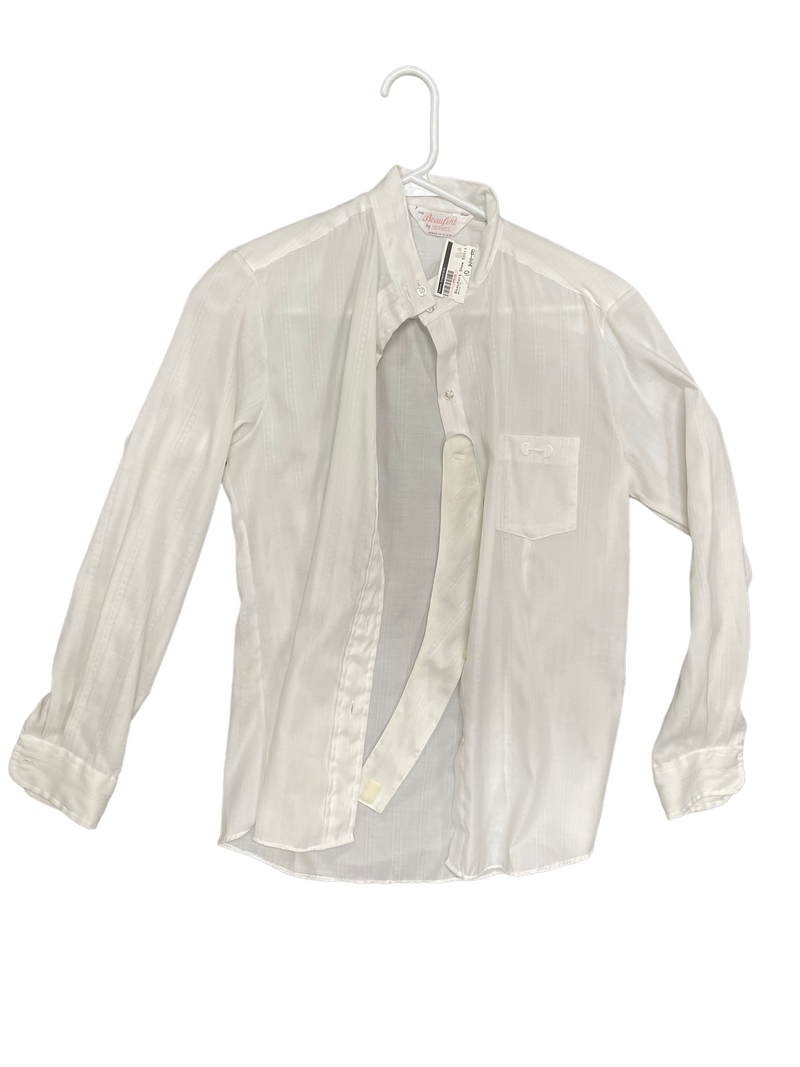 Beaufort Show Shirt - White - 12 - USED