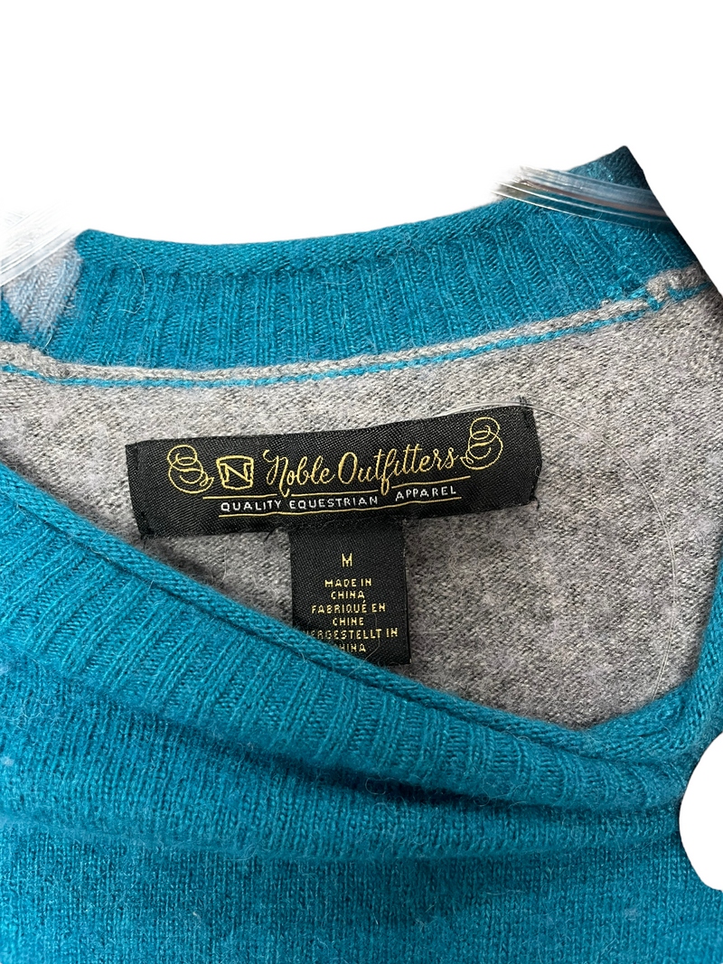 Noble Outfitters Sweater - Teal MED - USED