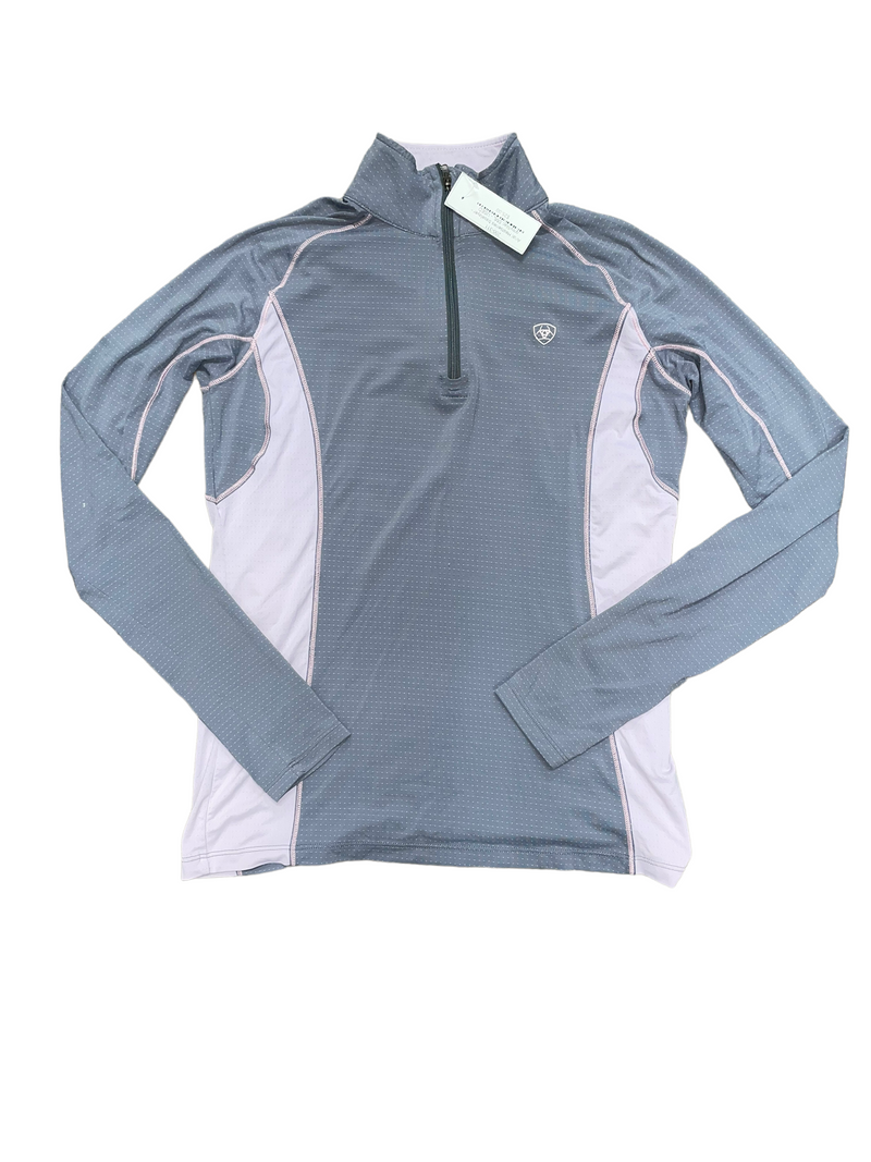 Ariat Heatseries base layer - grey/lilac SML - USED