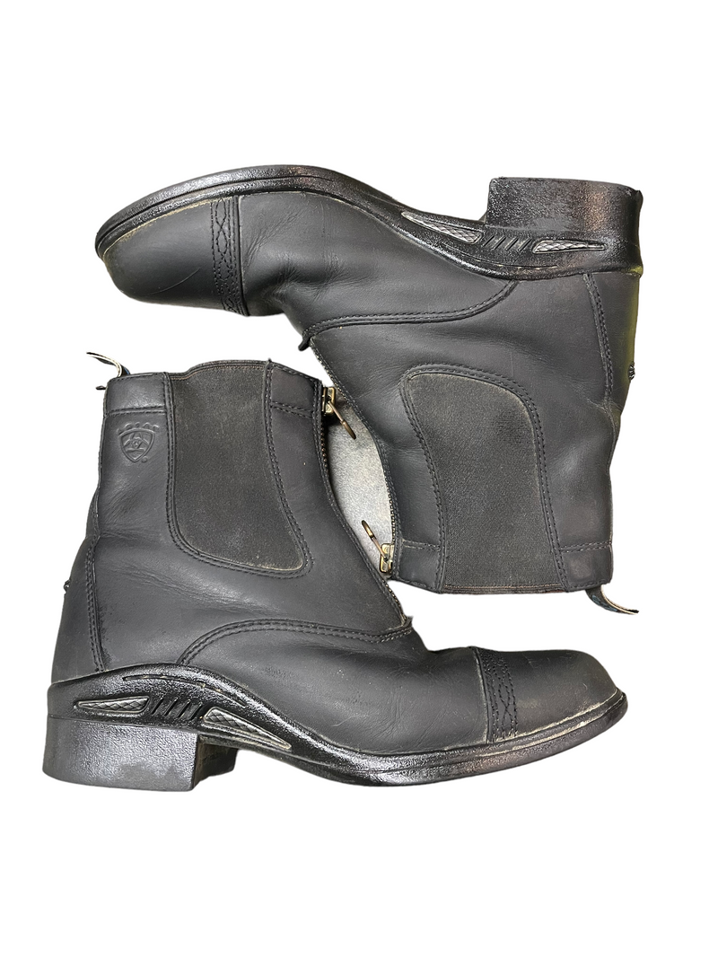 Ariat Paddock Boots - Black - 8.5B - USED