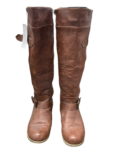 JustFab Parva Knee High Boot - Brown - 7.5 - USED
